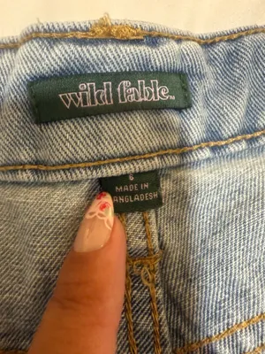Wild Fable High-Rise Jean Shorts thumbnail 6