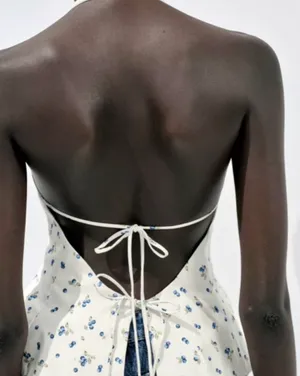 Zara halter top thumbnail 2