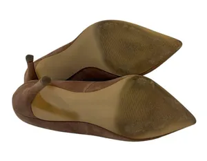 Steve Madden Daisie Beige pinkish Suede Stiletto Heels size 6 thumbnail 6