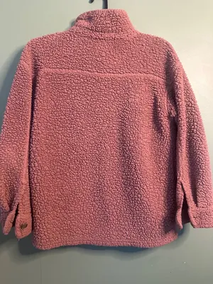 32 Heat Teddy Fleece Shacket Jacket XS/S Button Front Cozy Sherpa Fall Cozy thumbnail 5