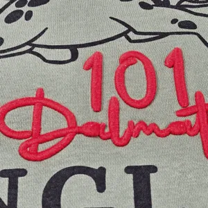 Disney 101 Dalmatians London England‎ Green Graphic Sweatshirt WQSJ060-3L59 thumbnail 4