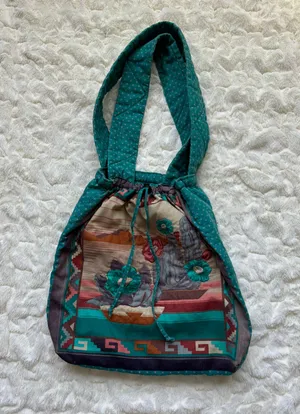 Vintage Cactus Print Shoulder Bag And Wallet Set thumbnail 11