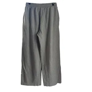 Old Navy SoComfy Wide‎ Leg Sweatpants Heather Gray Fleece High Rise Small thumbnail 5