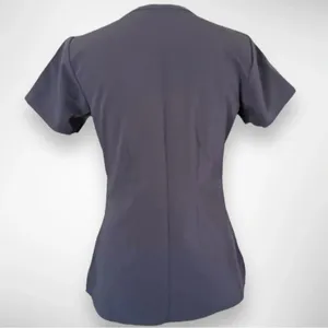 GREY’S ANATOMY BY BARCO Dark Gray Scrub Top‎ | XS | EUC thumbnail 5