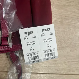 NWT Fendi Magenta Pink Leather Nylon Mini Shopper Tote with Change Purse thumbnail 9