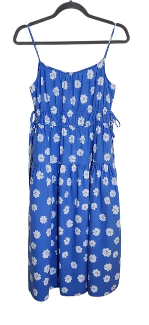 Universal Threads Blue and White Floral Print Sundress Size XS thumbnail 1