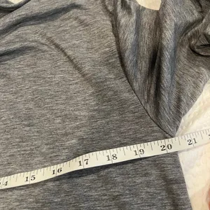 Patagonia dark gray twisted back long sleeve top for women size M thumbnail 6