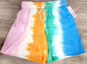 Wild Fable Women s Extra Small Juniors Sweat Shorts Tie-Dye BoHo XS thumbnail 1