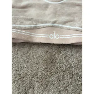 Alo Yoga Alosoft Heart Throb Bra Pink Quartz Heather/White XS Pastel thumbnail 5