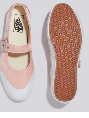 NEW Vans Mary Jane Ballet Chintz Rose Canvas adjustable Sneaker M-7 W8.5 thumbnail 4