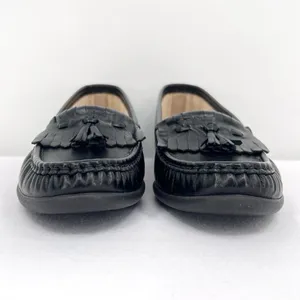 SAS Softie Black Leather Tassle and Kiltie Slip On Loafers 0073-013 Size 10 N thumbnail 2