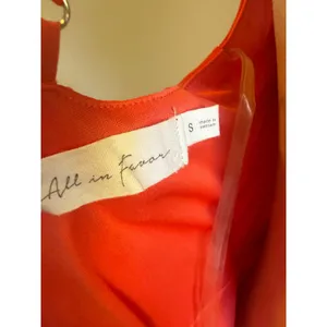 Red‎ Floral Mini Dress Sm Surplice Ruffle Tie resort boho whimsi dainty cottage thumbnail 6