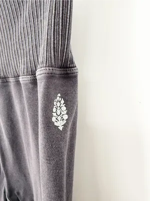 Free People Movement Good Karma High Waist 7/8 Leggings Women's M/L Grey Yoga thumbnail 7