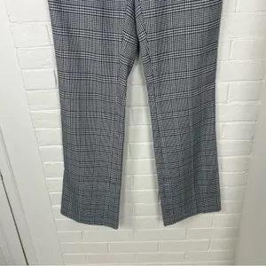 Calvin Klein Black White Houndstooth Plaid Modern Fit Trouser Pants Size 4 thumbnail 6