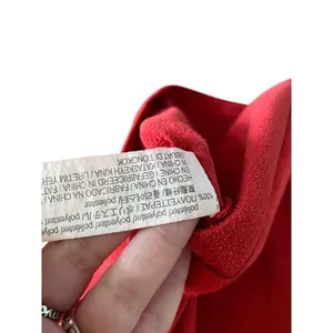 Zara Faux Suede Red Short Sleeve Dress Size Medium thumbnail 5