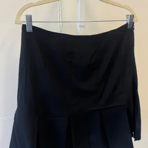 Vintage J. McLaughlin Black Pleated Drop Waist Skirt‎ Size 10 Academia Classic thumbnail 3