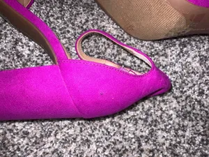 I.N.C. International Concepts Fuchsia Block Heels thumbnail 4