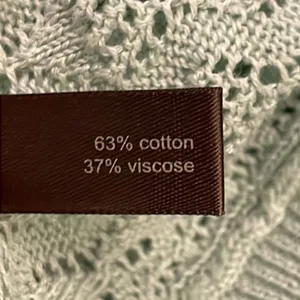 The Limited Mint Green Open Weave Knit Sweater Vest Womens Size Large Sleeveless thumbnail 8