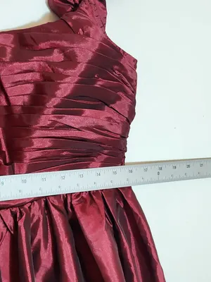 Lulus Burgundy Lace-up Back Midi Party Dress NWT Size XL Wedding Guest Dress thumbnail 9