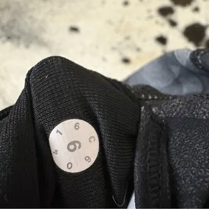 LULULEMON Wunder Under Pant Legging Hi-Rise‎ Midnight Tulle Multi Black Size 6 thumbnail 9