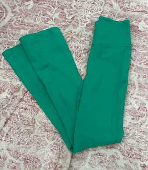 Green Flare Lululemon Leggings thumbnail 1