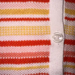 Pendleton Button Down Striped Cardigan Size Medium thumbnail 3