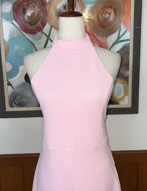 Beautiful New Lulu’s Majestic Perfection Pink Ruffle Gown! thumbnail 3