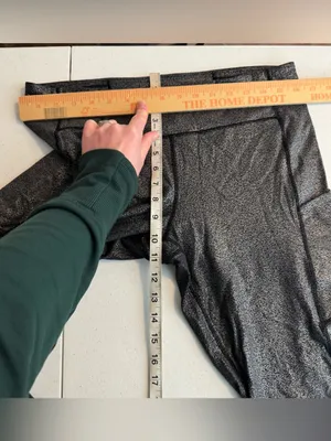 Lululemon Speed Up Tight Full On Luxtreme 28”‎ Luminosity Foil Print size 12 thumbnail 4