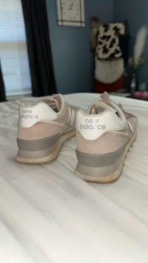 Pink New Balance 574 Sneakers thumbnail 2