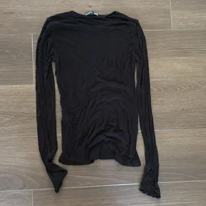 Zara black long sleeve top thumbnail 3
