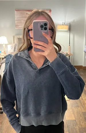 American Eagle half button up thumbnail 1