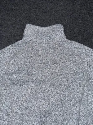Patagonia Women’s Better Sweater 1/4 Zip Fleece Pullover Birch White Gray Medium thumbnail 6