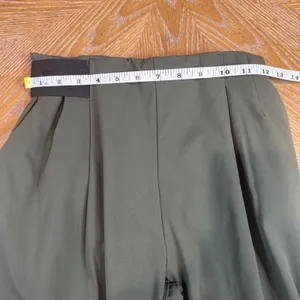 Aday‎ Turn It Up Pants Stretch Comfort Travel Green Moss Olive Size Small thumbnail 6