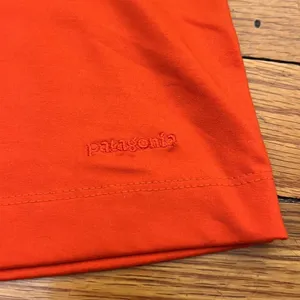 ‎Patagonia Orange Pink Crisscross Back Workout Tank Top M thumbnail 6