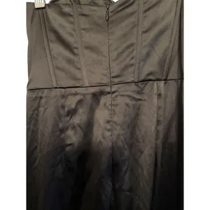 BABYBOO Safiya Black Strapless Gown - Size S thumbnail 6