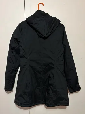 Charles River Apparel Black Hooded Women's Puffer Coat thumbnail 7