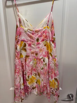 Showpo Mini Dress Floral Lace thumbnail 3
