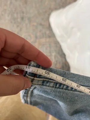 Abercrombie & Fitch the 90s slim straight ultra high rise jeans light wash 27/4 thumbnail 10