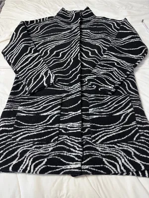 Maeve by Anthropologie Eunice Funnel Neck Wool Blend Cardigan - Size L thumbnail 5
