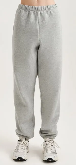 Set active Midweight Sweats Staple Old School Sweatpants size Small heather grey thumbnail 1