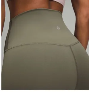 Lululemon Align High-Rise Short Army Green 4” Size 4 thumbnail 2