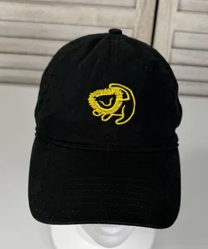 DISNEY The Lion King Dad Hat Black w Gold Simba Embroidery Unisex-OS thumbnail 1