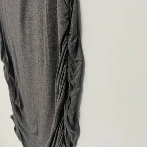 PinkBlush dark gray maternity mini dress thumbnail 8