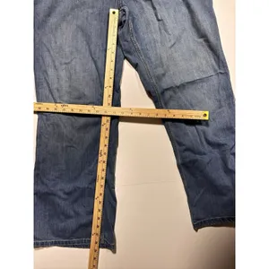 Carhartt Womens Blue Bootcut Jeans Medium Wash Workwear Denim Size‎ 16 Short thumbnail 4