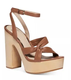PAIGE Cayden Ankle Strap Heeled Sandal Sz 9.5 thumbnail 1