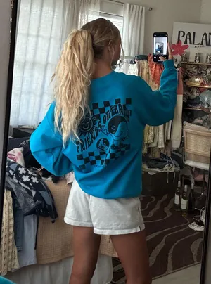 Blue Stoke Sweatshirt Size L thumbnail 1