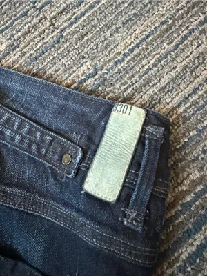 G-Star RAW 3301 Y2K Dark Wash Jeans Women’s 32x32 18” Waist thumbnail 7