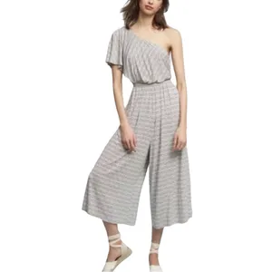 Anthropologie Maeve Jamie One Shoulder Wide Leg Jumpsuit thumbnail 2