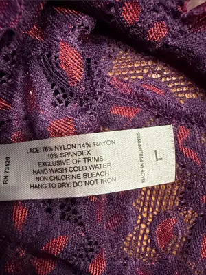 Frederick’s of Hollywood halter lace teddy size large . thumbnail 4