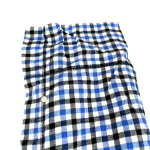 Aerie Size Medium Pajama Pants Blue Black Plaid Drawstring‎ Waist Sleepwear Pjs thumbnail 4